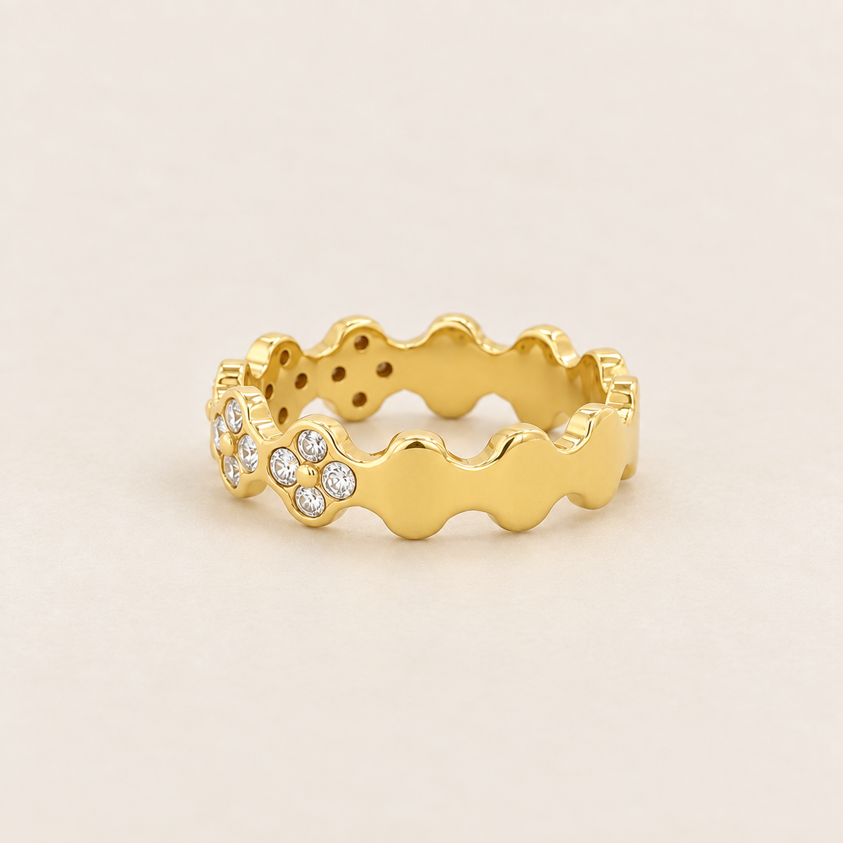Flower Eternity Band