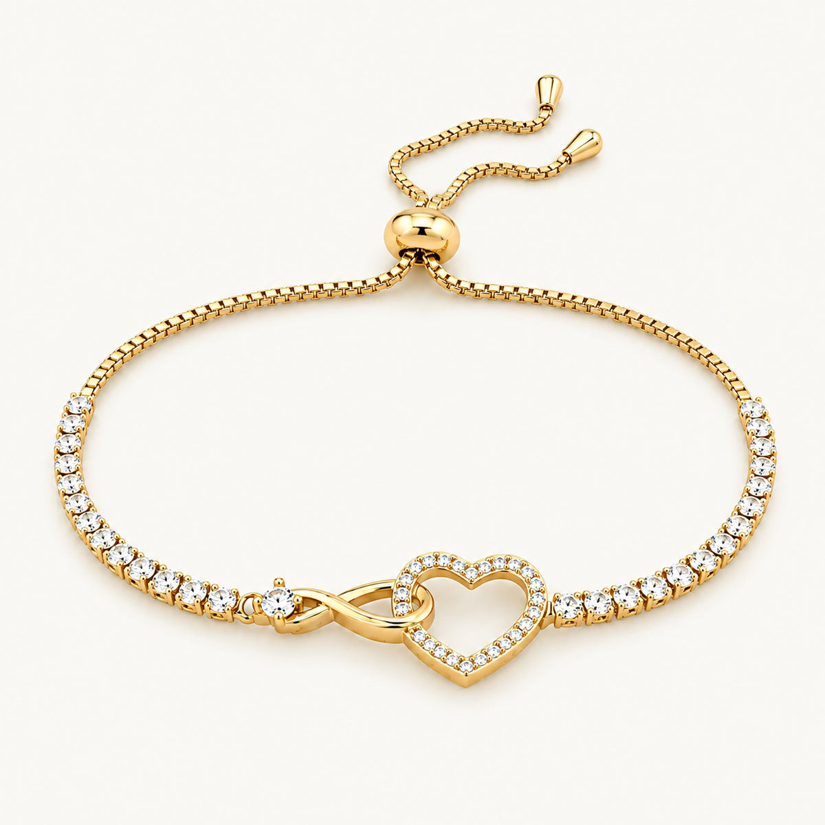 Infinity Heart Bracelet