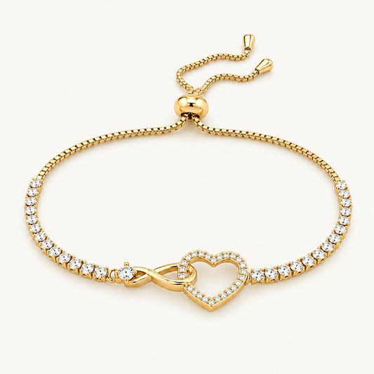 Infinity Heart Bracelet