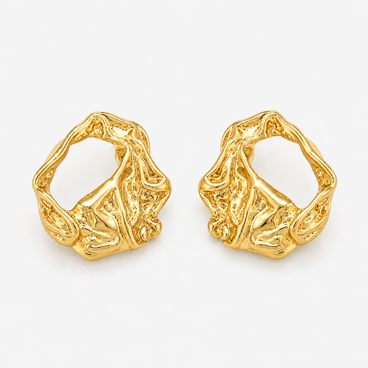 Terra Crinkle Earrings