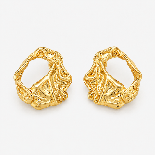 Terra Crinkle Earrings