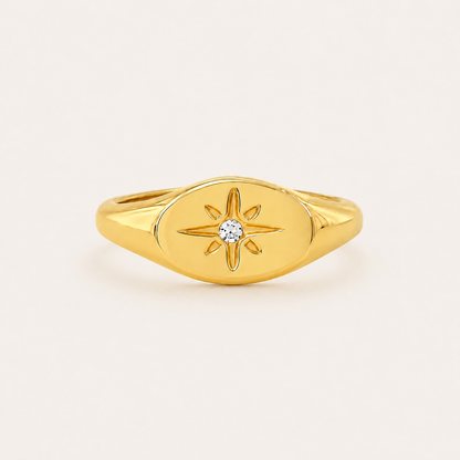 Star Signet Ring