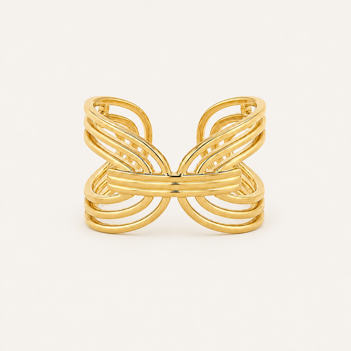 Gold Wrap Knot Ring