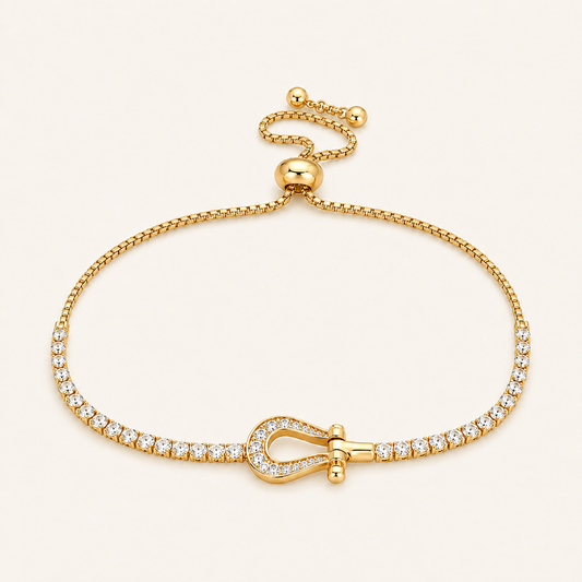 Horseshoe Tennis Bracelet