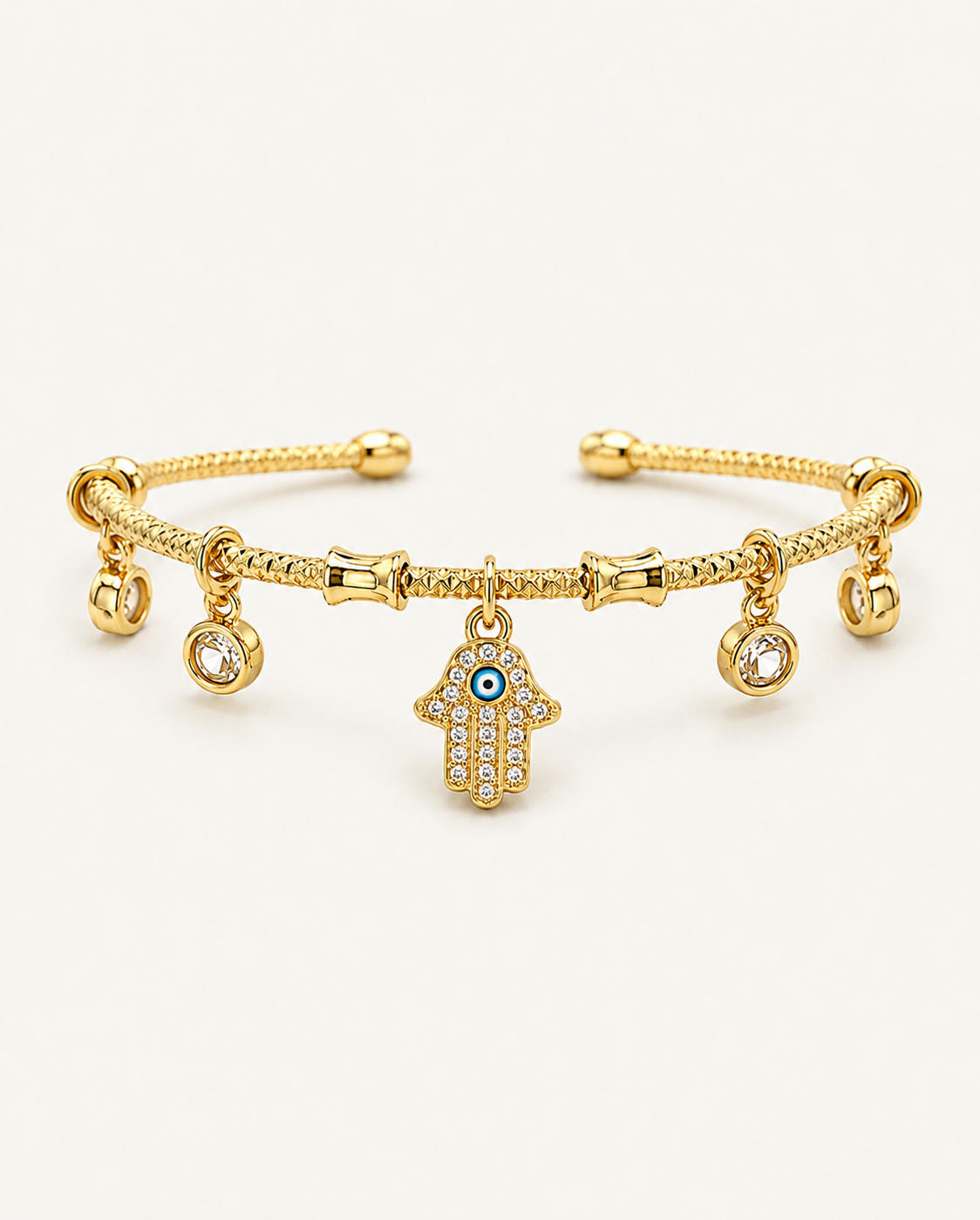 Hamsa Charm Bracelet