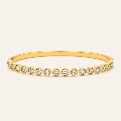 Bezel Round Bracelet