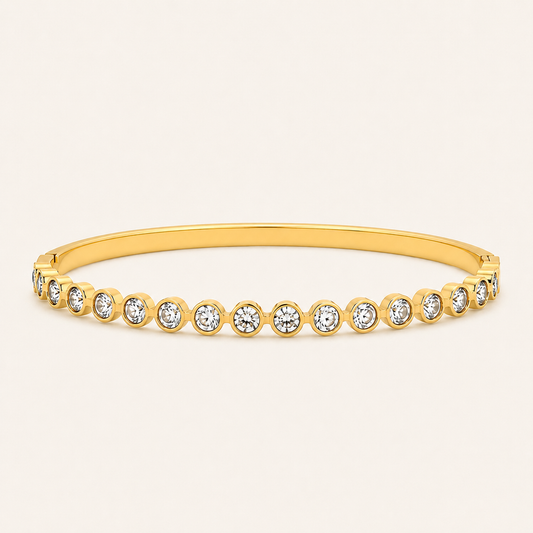 Bezel Round Bracelet
