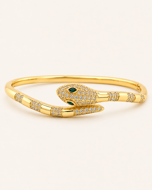 Serpentine Bangle Bracelet