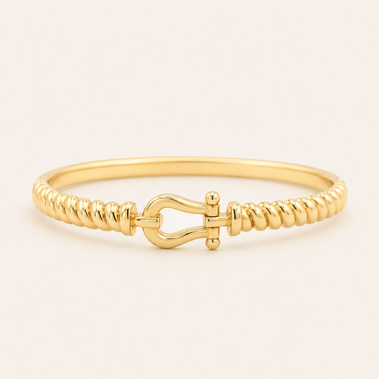 Rope Horseshoe Bracelet
