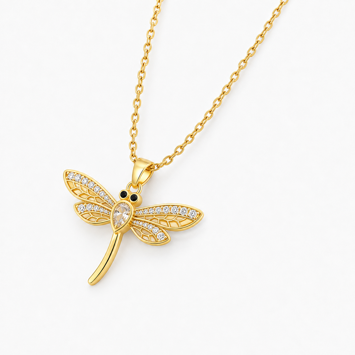 Dragonfly Pendant Necklace