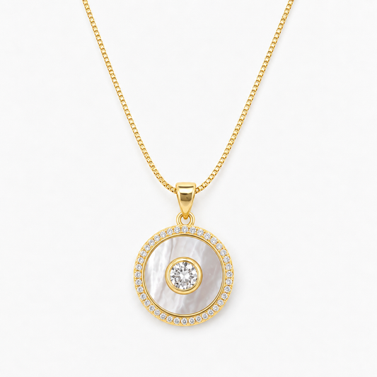 Round Heritage Pendant Necklace