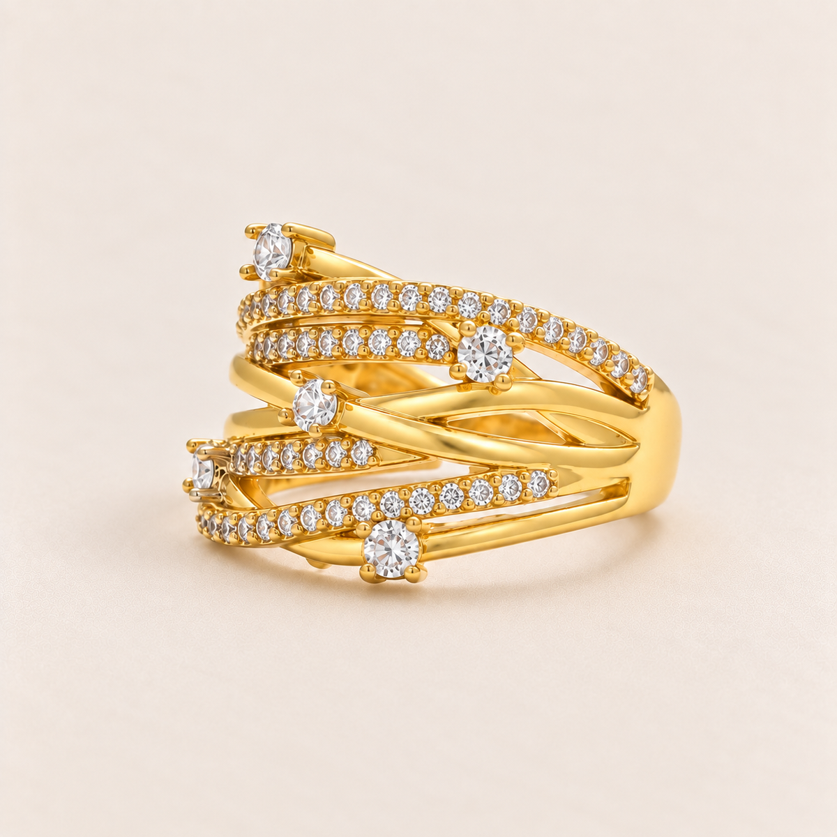 Entwine Statement Ring