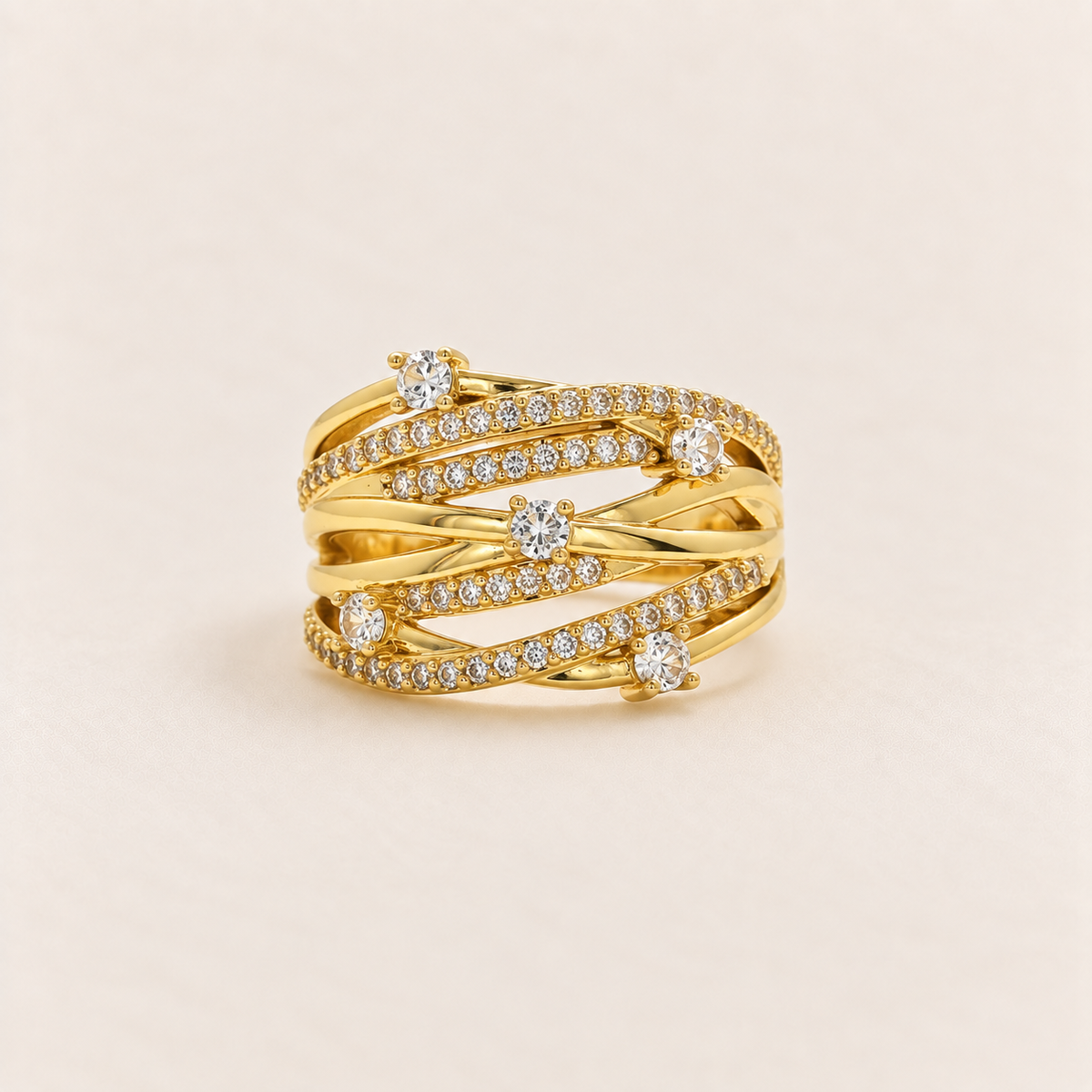 Entwine Statement Ring