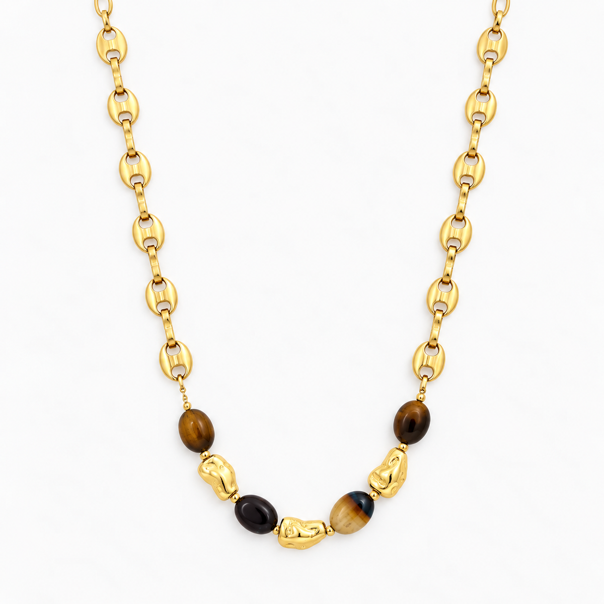 Onyx Bead Necklace