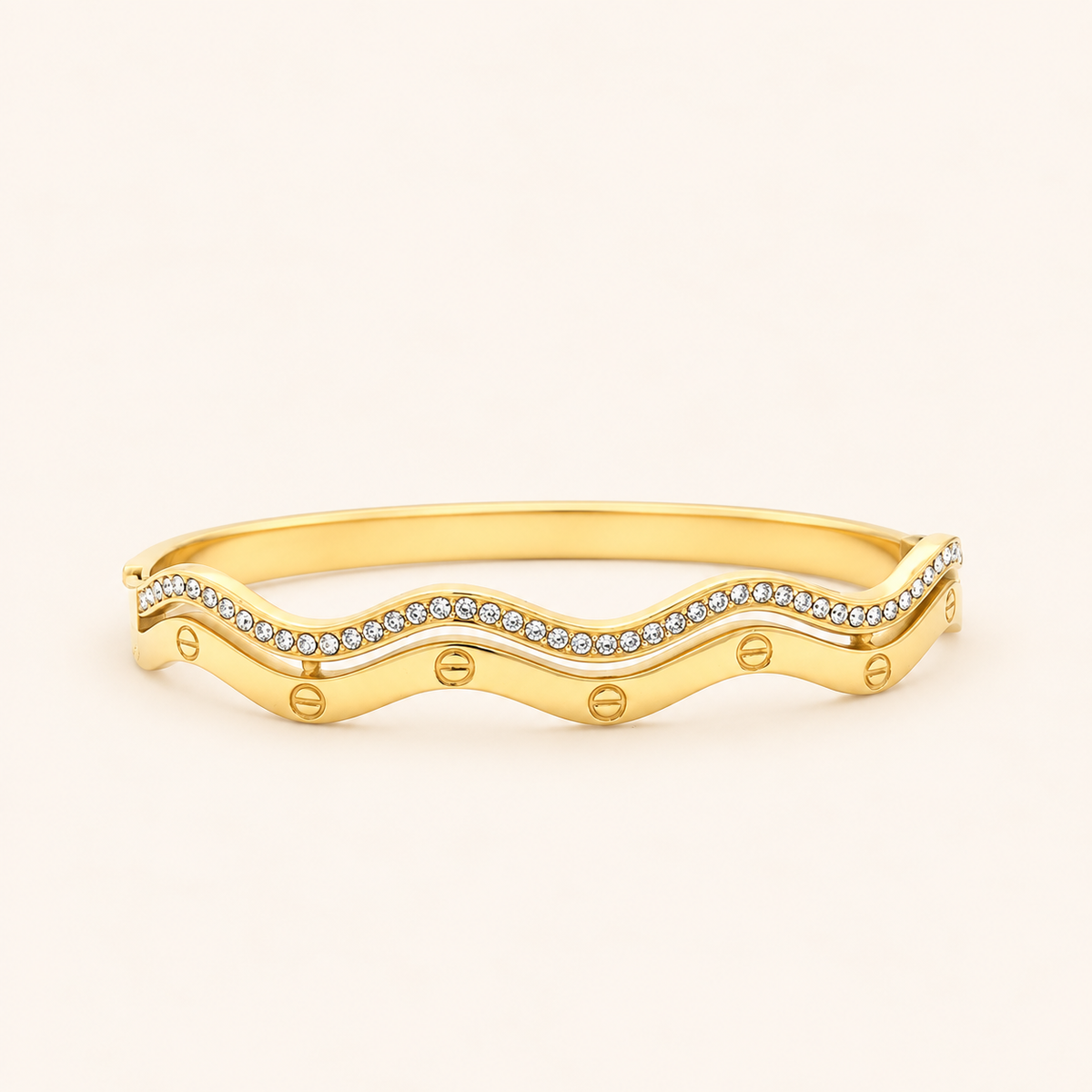 Wave Pavé Bracelet