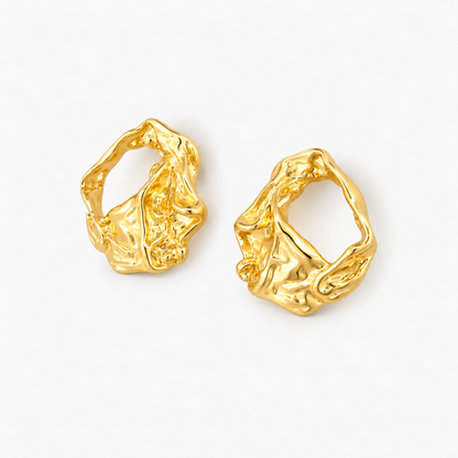 Terra Crinkle Earrings