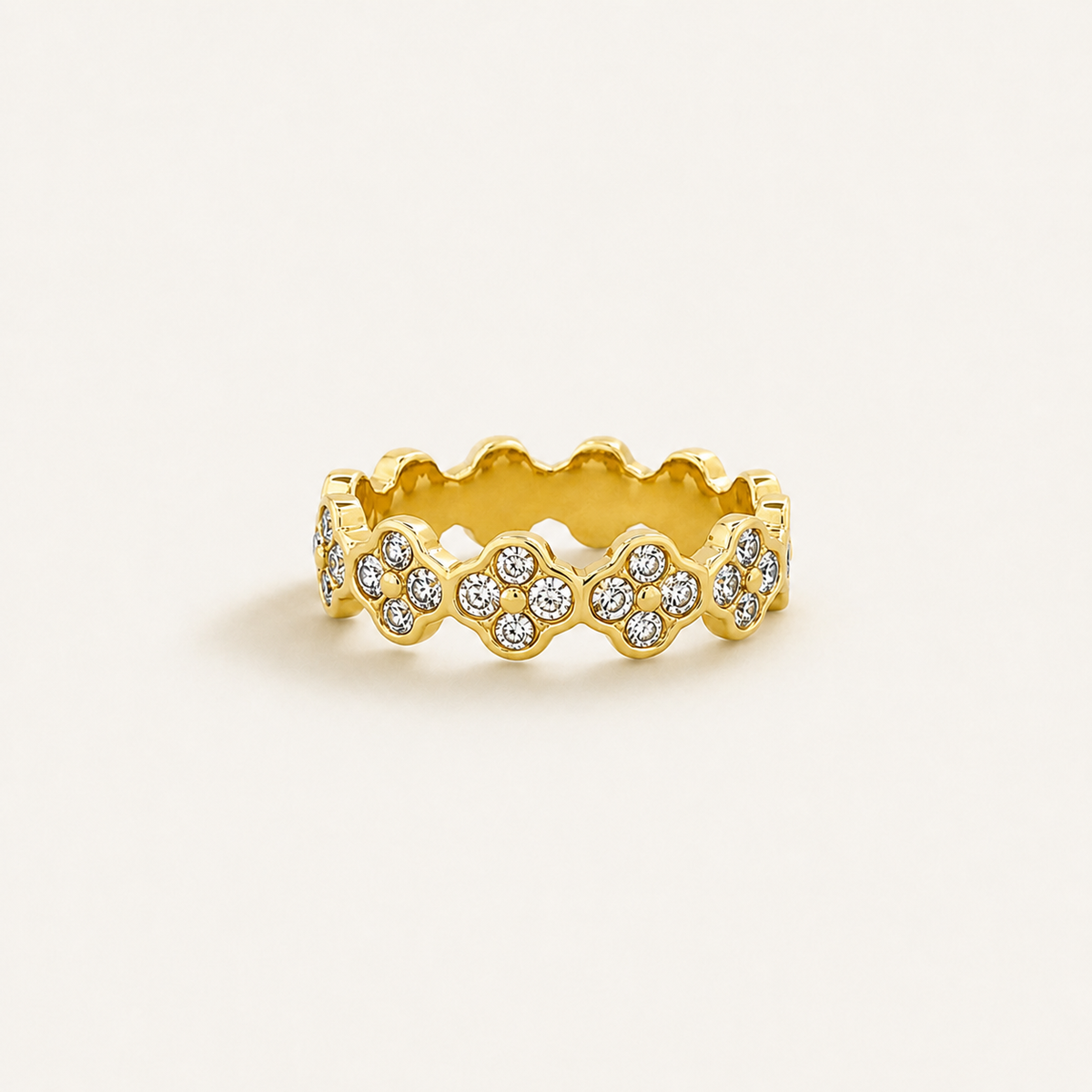 Flower Eternity Band