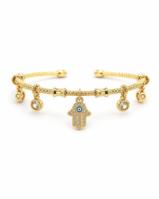 Hamsa Charm Bracelet