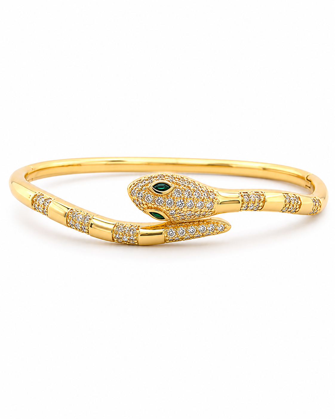 Serpentine Bangle Bracelet