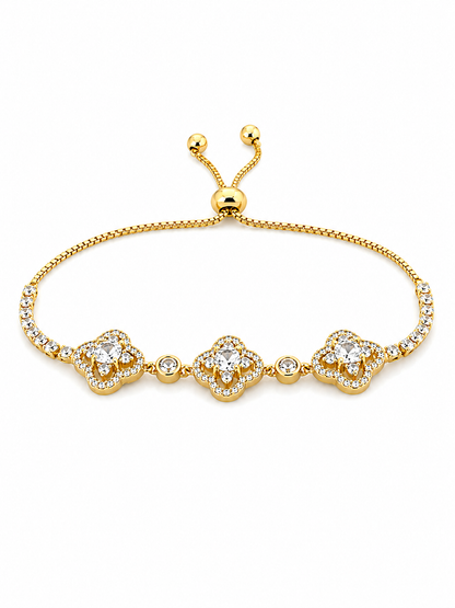 Triple Clover Bracelet