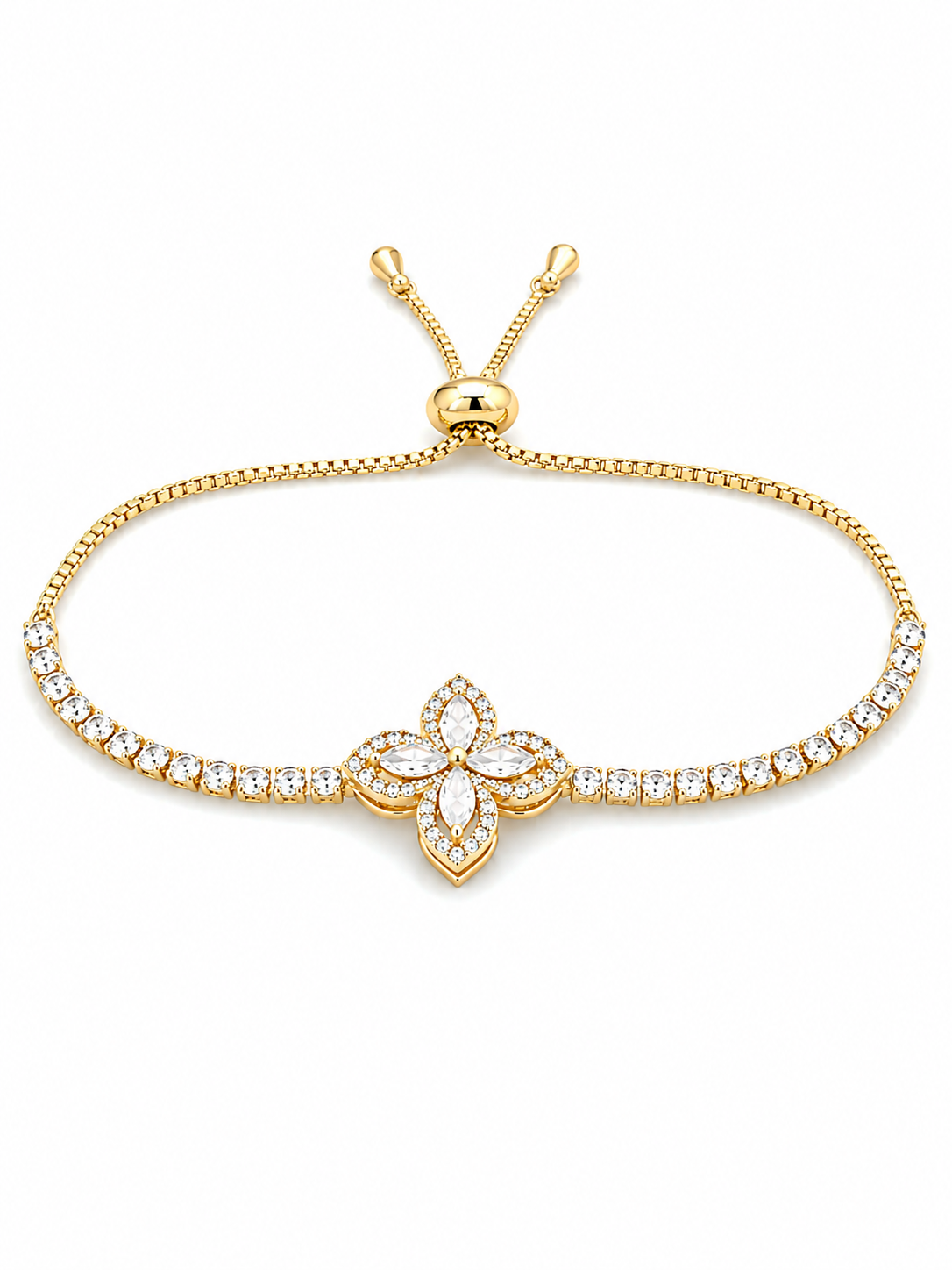 Spinning Flower Bracelet