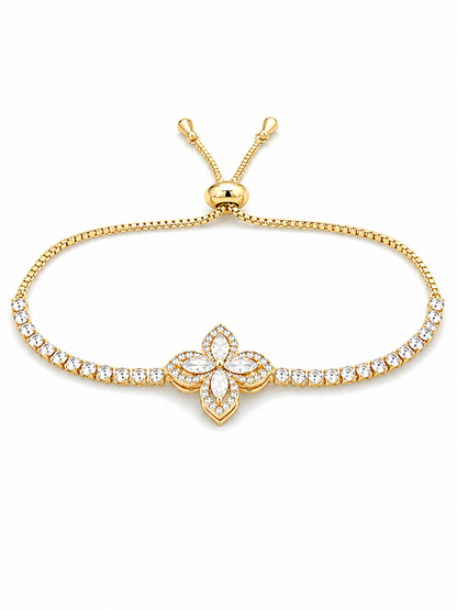 Spinning Flower Bracelet