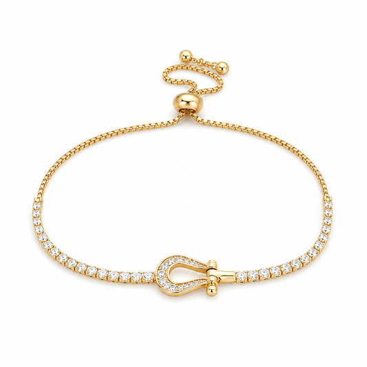 Horseshoe Tennis Bracelet
