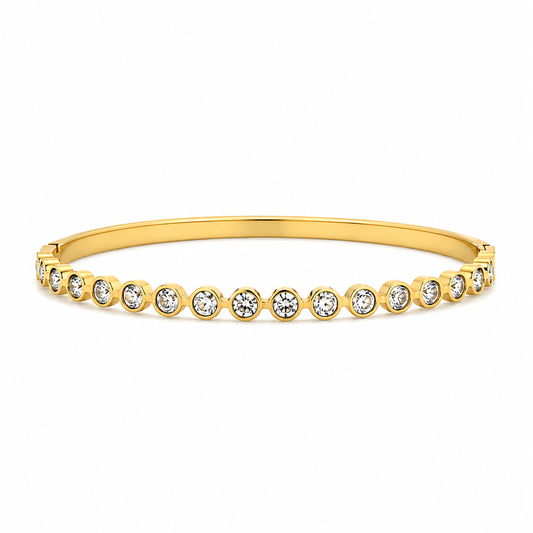 Bezel Round Bracelet