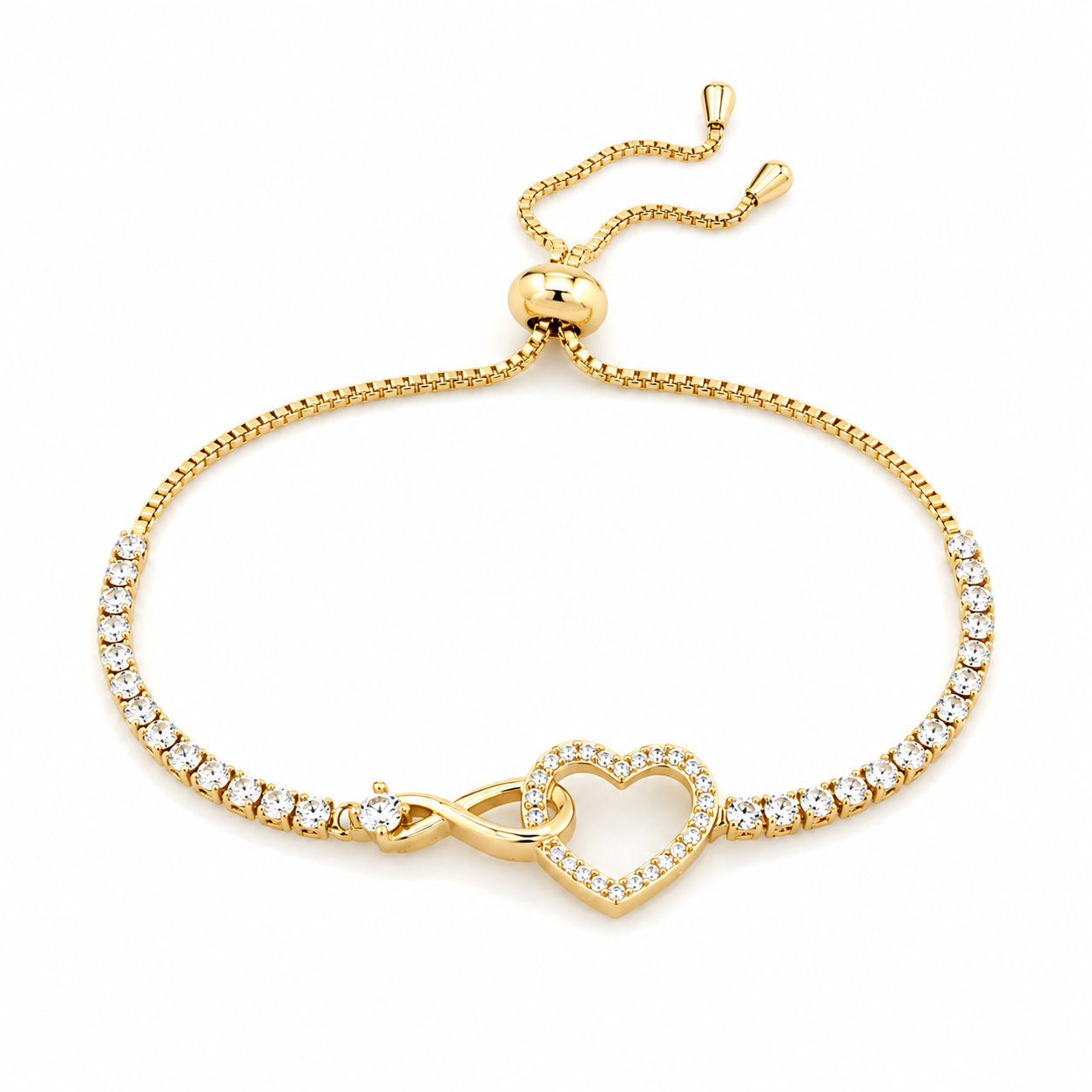Infinity Heart Bracelet