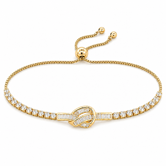 Knot Tennis Bracelet
