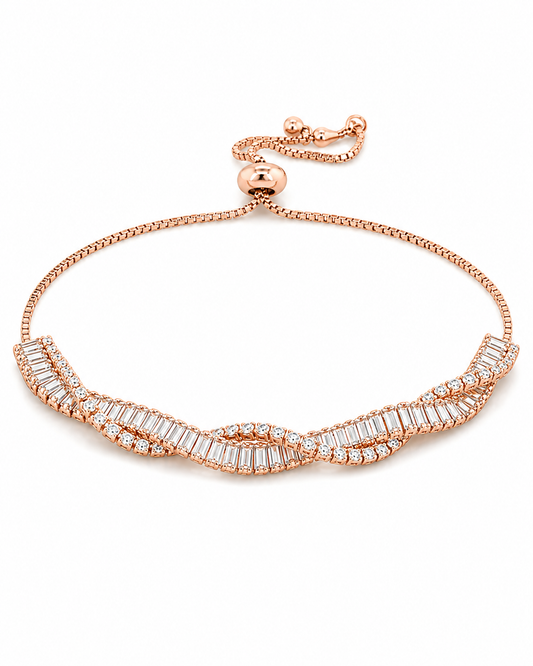 Baguette Twist Bracelet