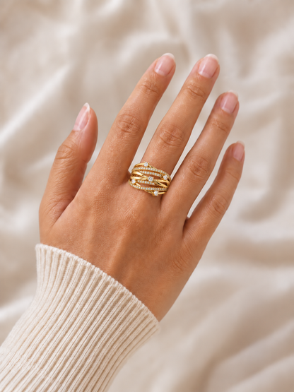 Entwine Statement Ring