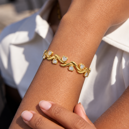 Heart Swirl Bracelet