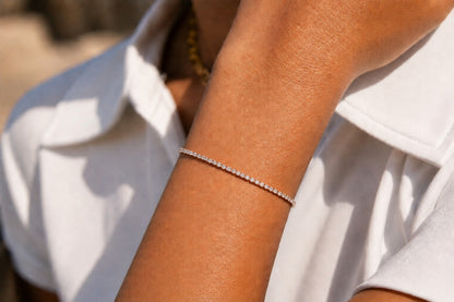 Eternal Sparkle Tennis Bracelet (Rose Gold)