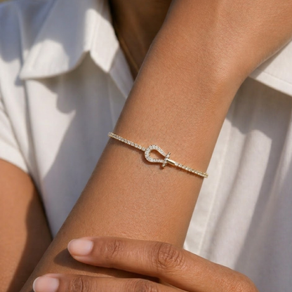 Horseshoe Tennis Bracelet