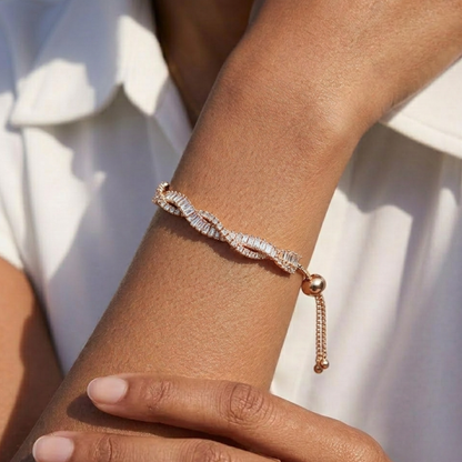Baguette Twist Bracelet