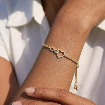 Infinity Heart Bracelet