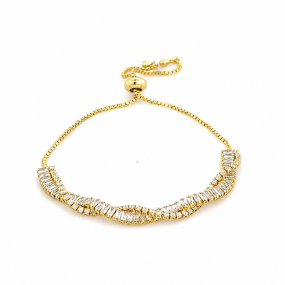 Baguette Twist Bracelet