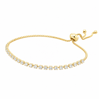 Eternal Sparkle Tennis Bracelet (Yellow Gold)