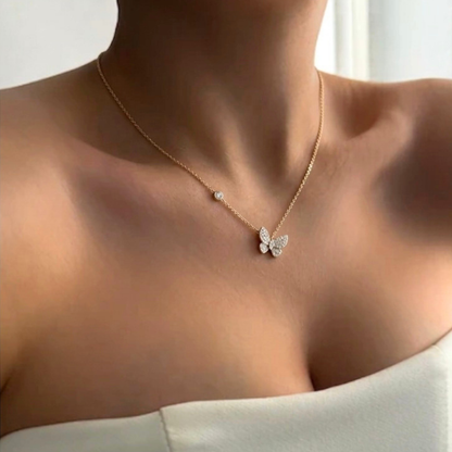 Butterfly Pendant Necklace