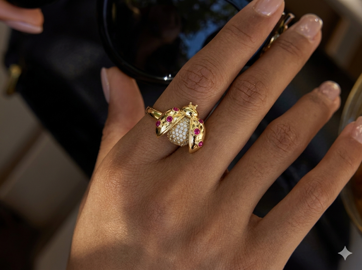 La Coccinelle Ring