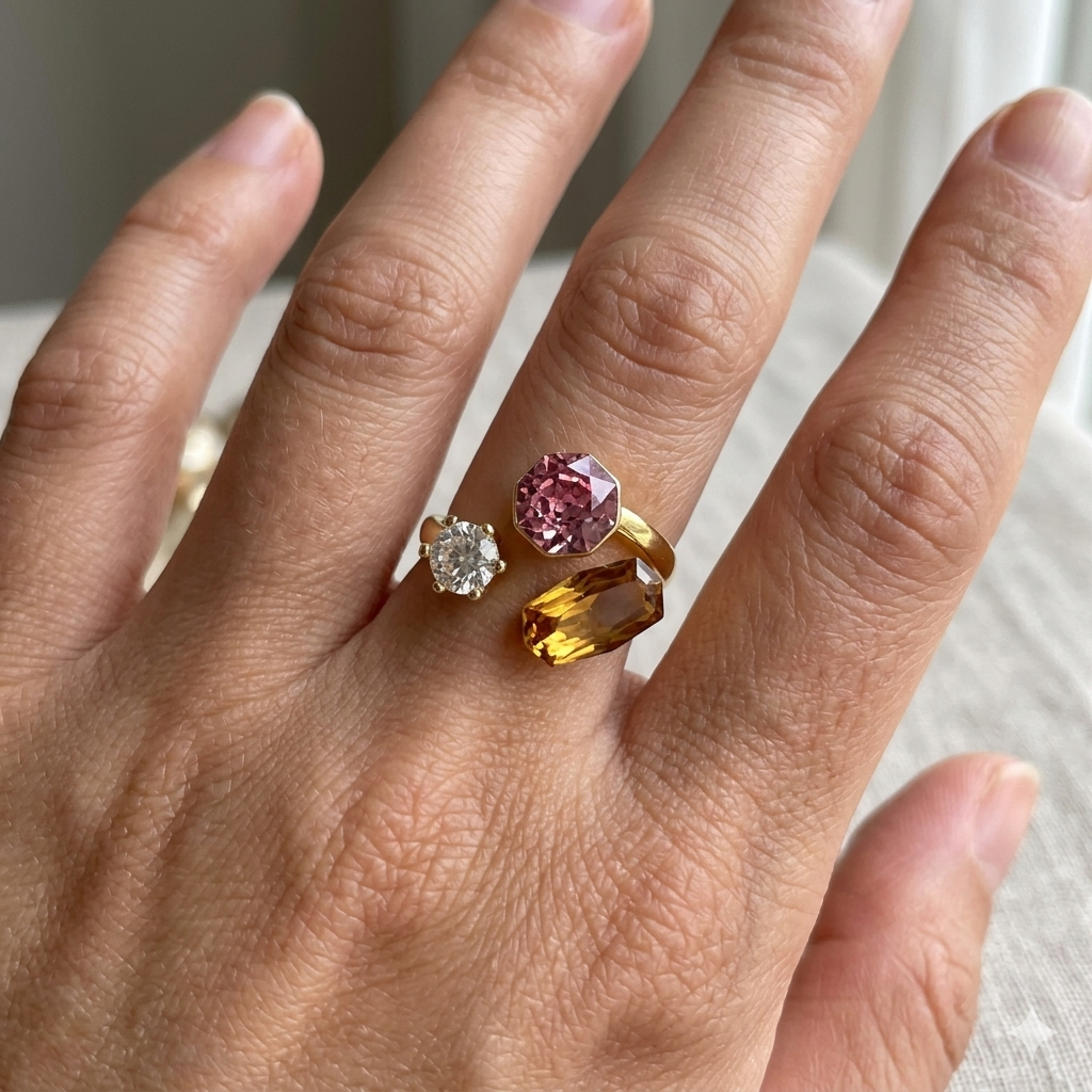 Prisme Toi et Moi Ring