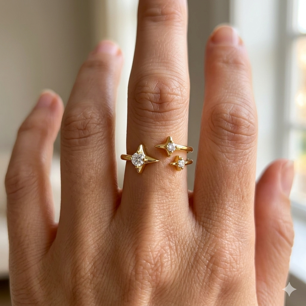 Étoile Ouverte Ring