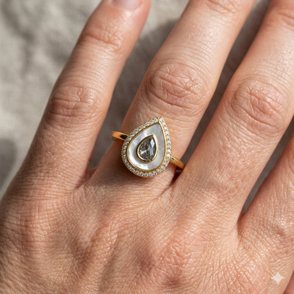 Lumière Goutte Ring