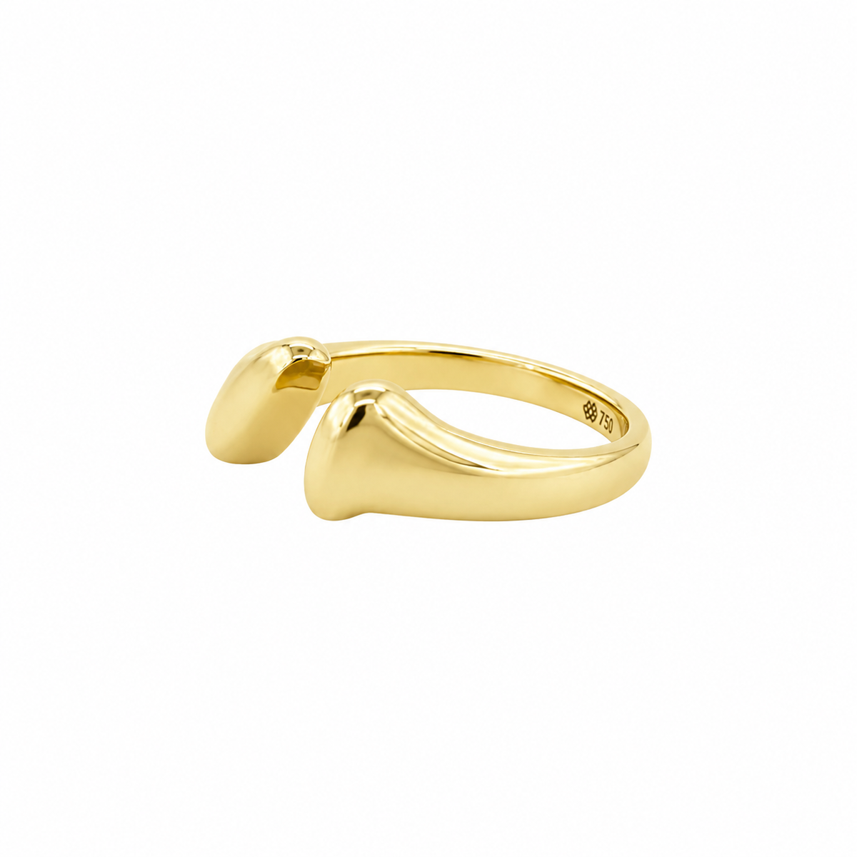 Chunky Gold Cuff Statement Ring