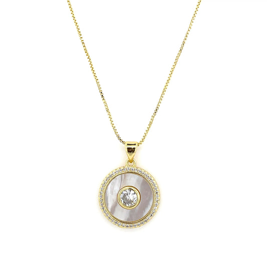 Round Heritage Pendant Necklace