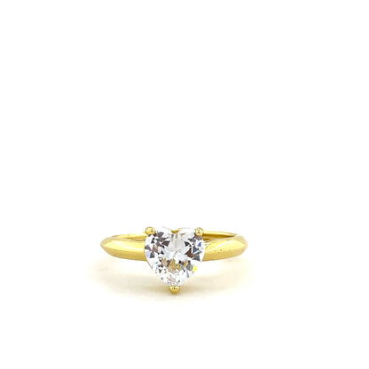Coeur Solitaire Ring
