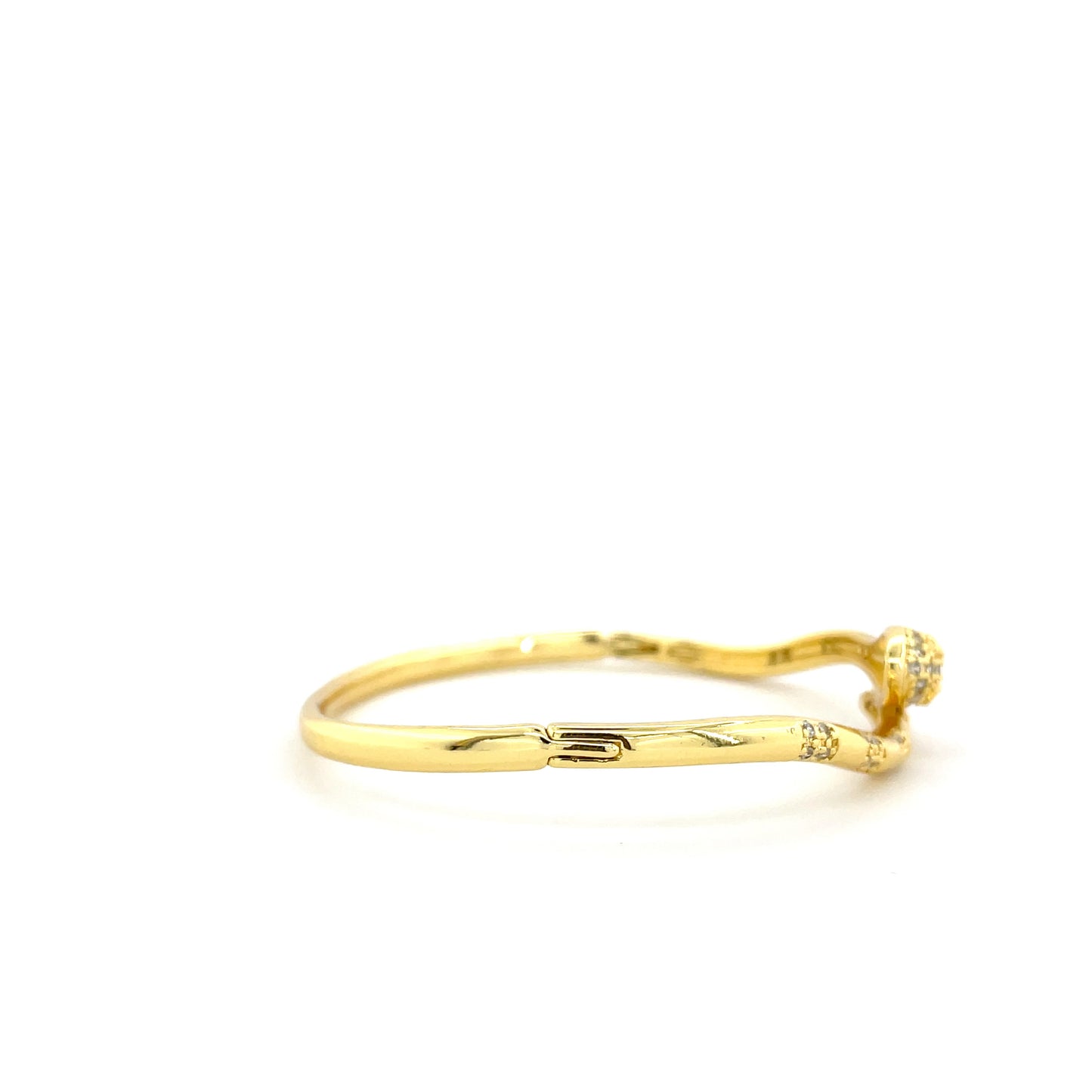 Serpentine Bangle Bracelet