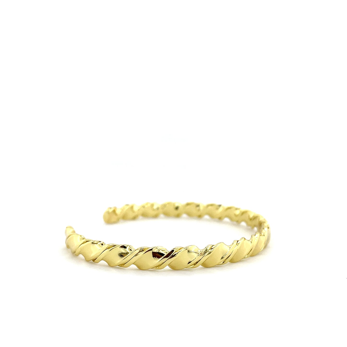 Croissant Open Bangle Bracelet