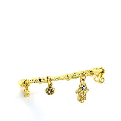 Hamsa Charm Bracelet